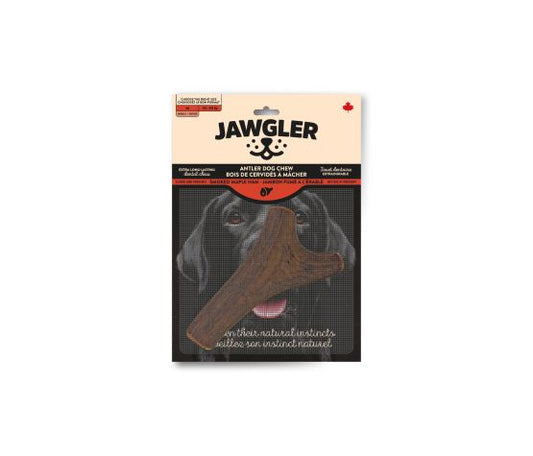 Jawgler Bois De Cervidés à Mâcher, Entier - Jambon Fumé à L'érable, Moyen