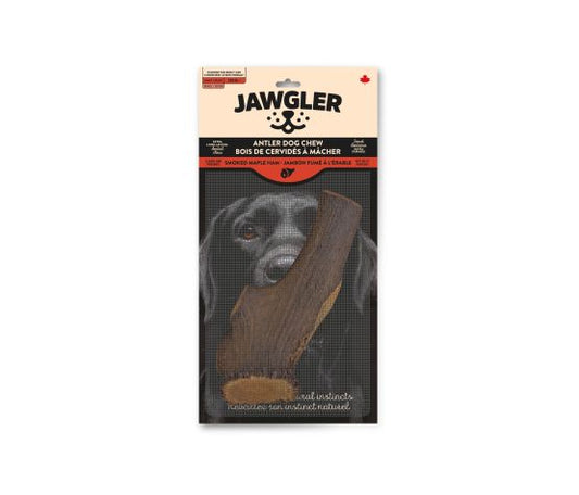 Jawgler Bois De Cervidés à Mâcher, Entier - Jambon Fumé à L'érable, Géant