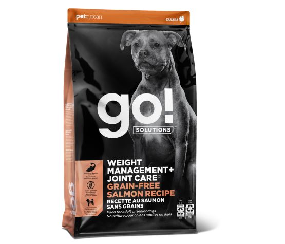 Go Contrôle du poids + articulations Chien Saumon sans grains 3.5lbs