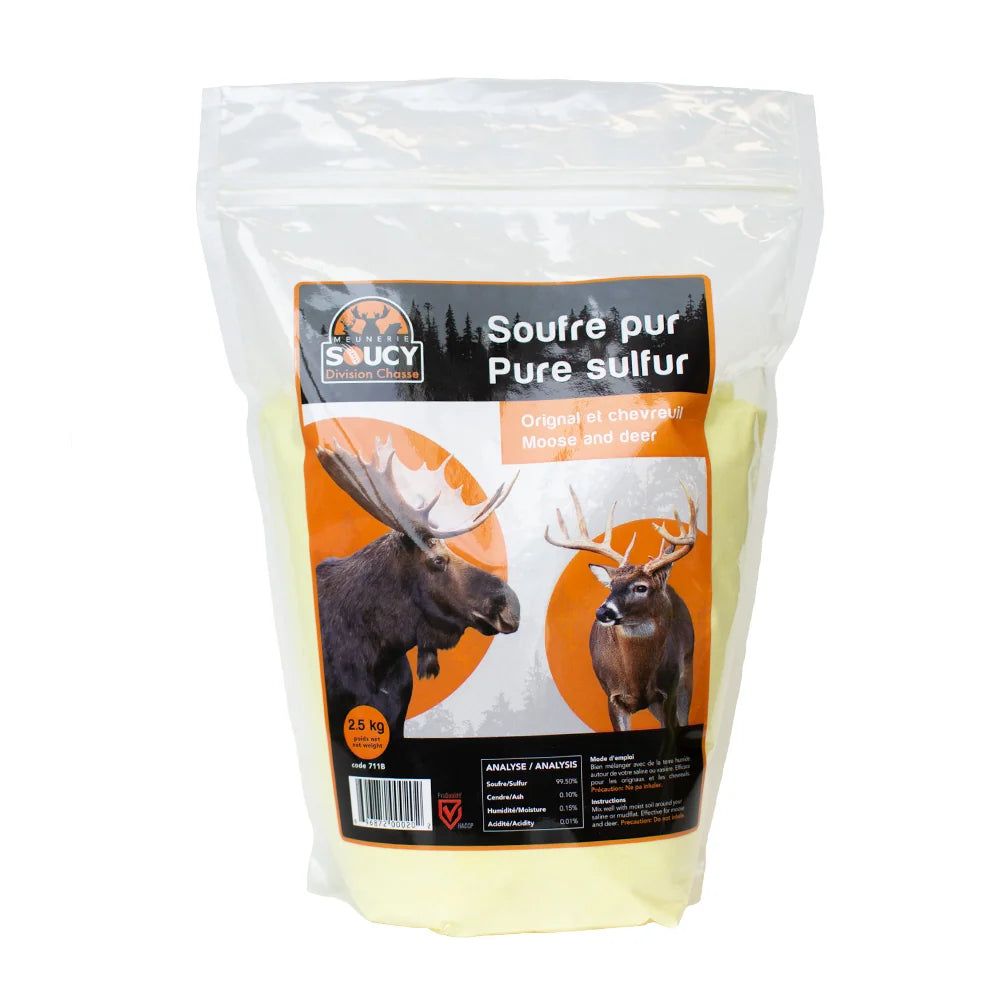 Soufre pur 2.5kg