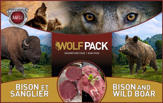 Wolf Pack Recette Bison & Sanglier 2lbs
