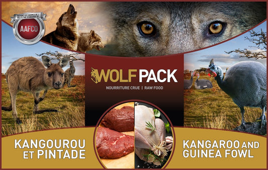 Wolf Pack Recette Kangourou & Pintade 2lbs