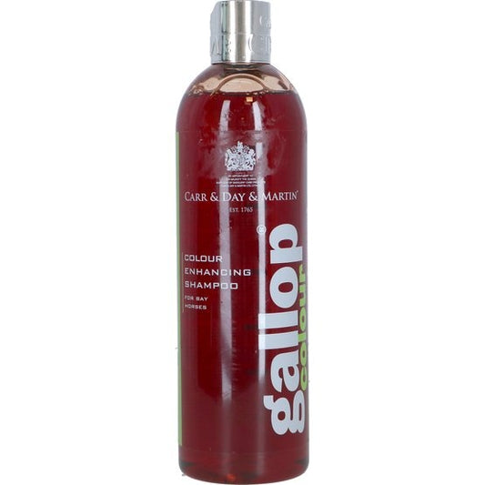 Shampoing Gallop couleur pour chevaux bay 500 ml