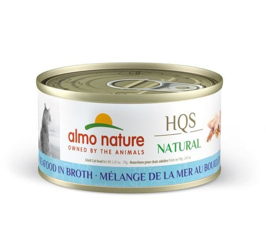 Almo nature Mélange de la mer au bouillon 70 gr - Sabots et Museaux