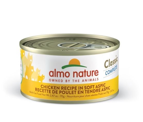 Almo Classic Complete poulet en tendre aspic 70 gr