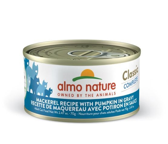 Almo complete Maquereau avec potiron en sauce 70 gr - Sabots et Museaux