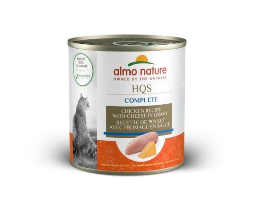 Almo nature chat Poulet et fromage en sauce 280 gr - Sabots et Museaux