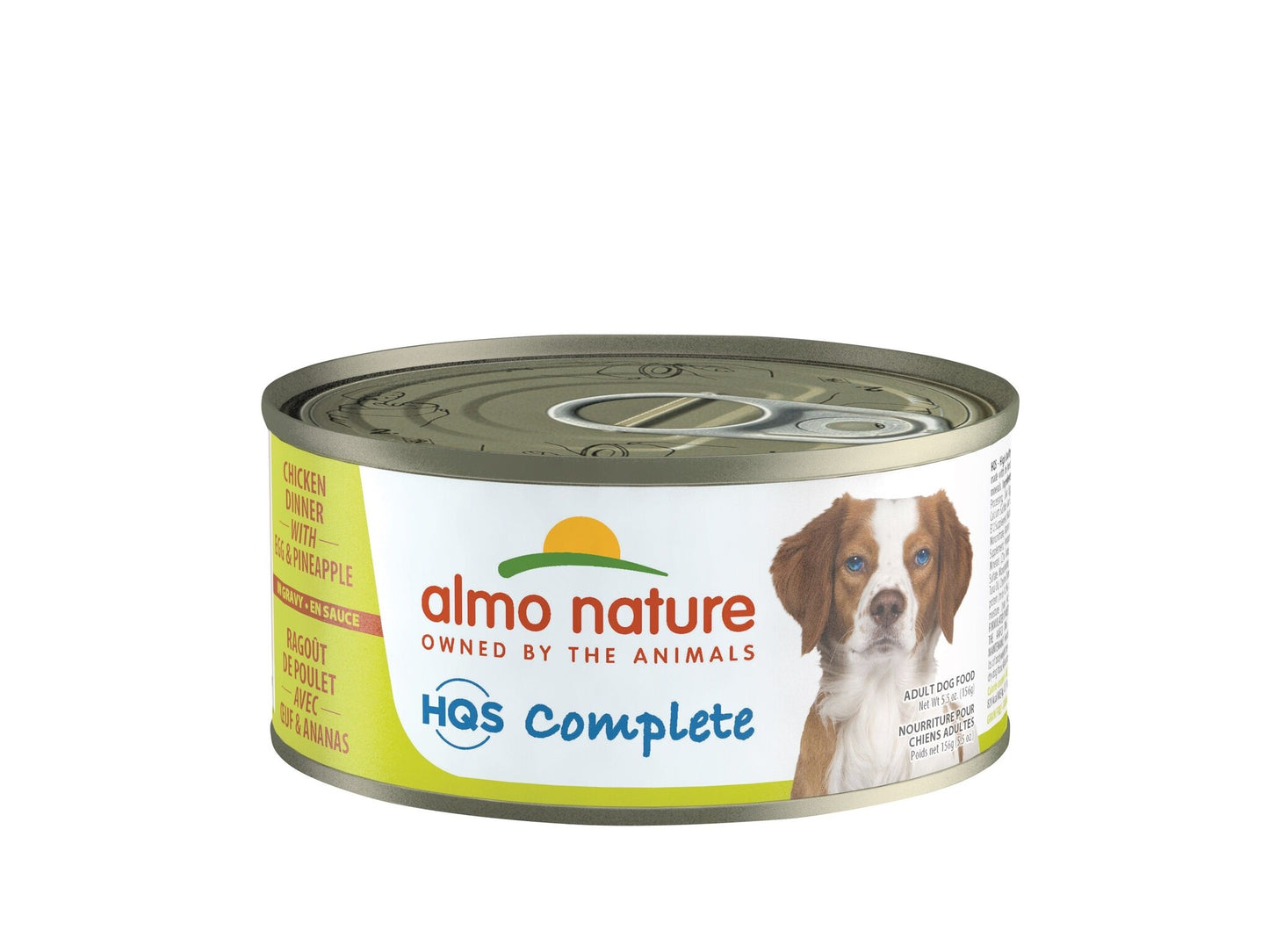 Almo nature complete chien ragoût de poulet avec oeuf & ananas - Sabots et Museaux