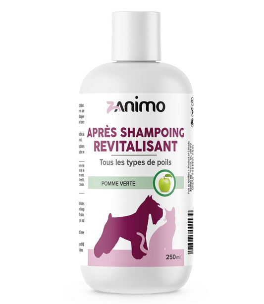 Zanimo Après-shampoing Revitalisant, Pour Tous Type De Poils Pomme Verte 250ml