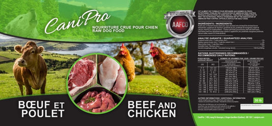 Canipro Boeuf & Agneau 30 lb