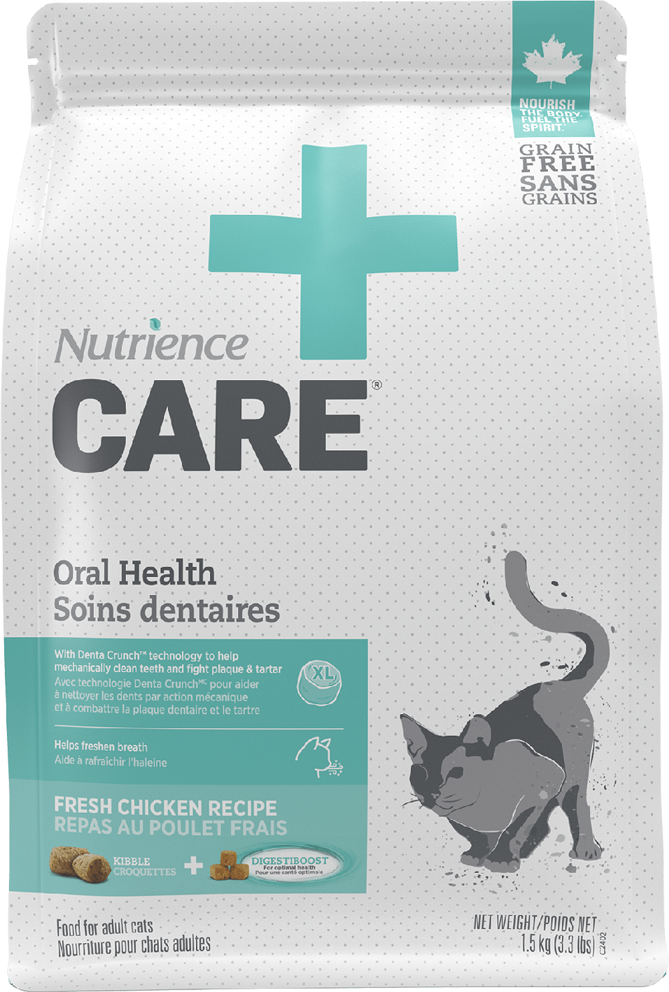 Nutrience Care Soin dentaire chat 3,8 kg