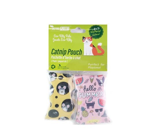 Define Planet pochette avec herbes à chat pqt de 2