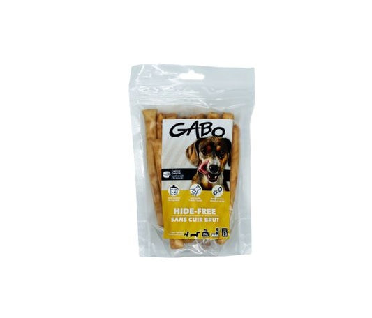 Gabo Bâtonnets sans cuir brut 5 '' saveur de fromage pqt 18