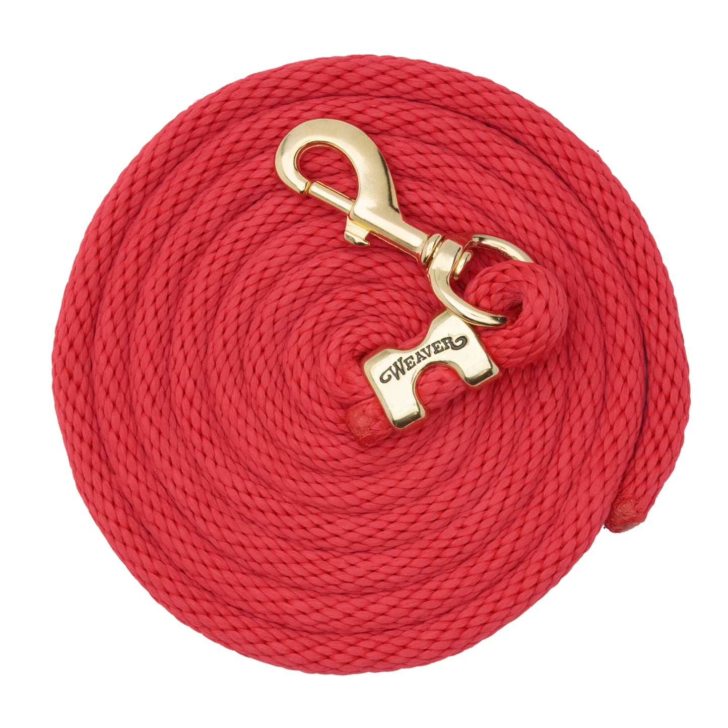 Weaver Laisse 10" brass 225 - Solide Rouge