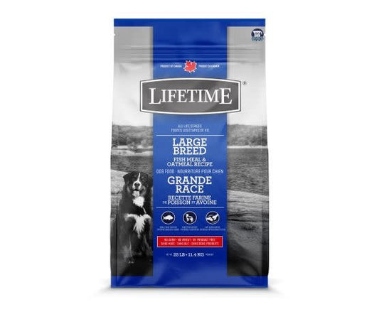 Lifetime Poisson Grande Race Chien 11,4 kg