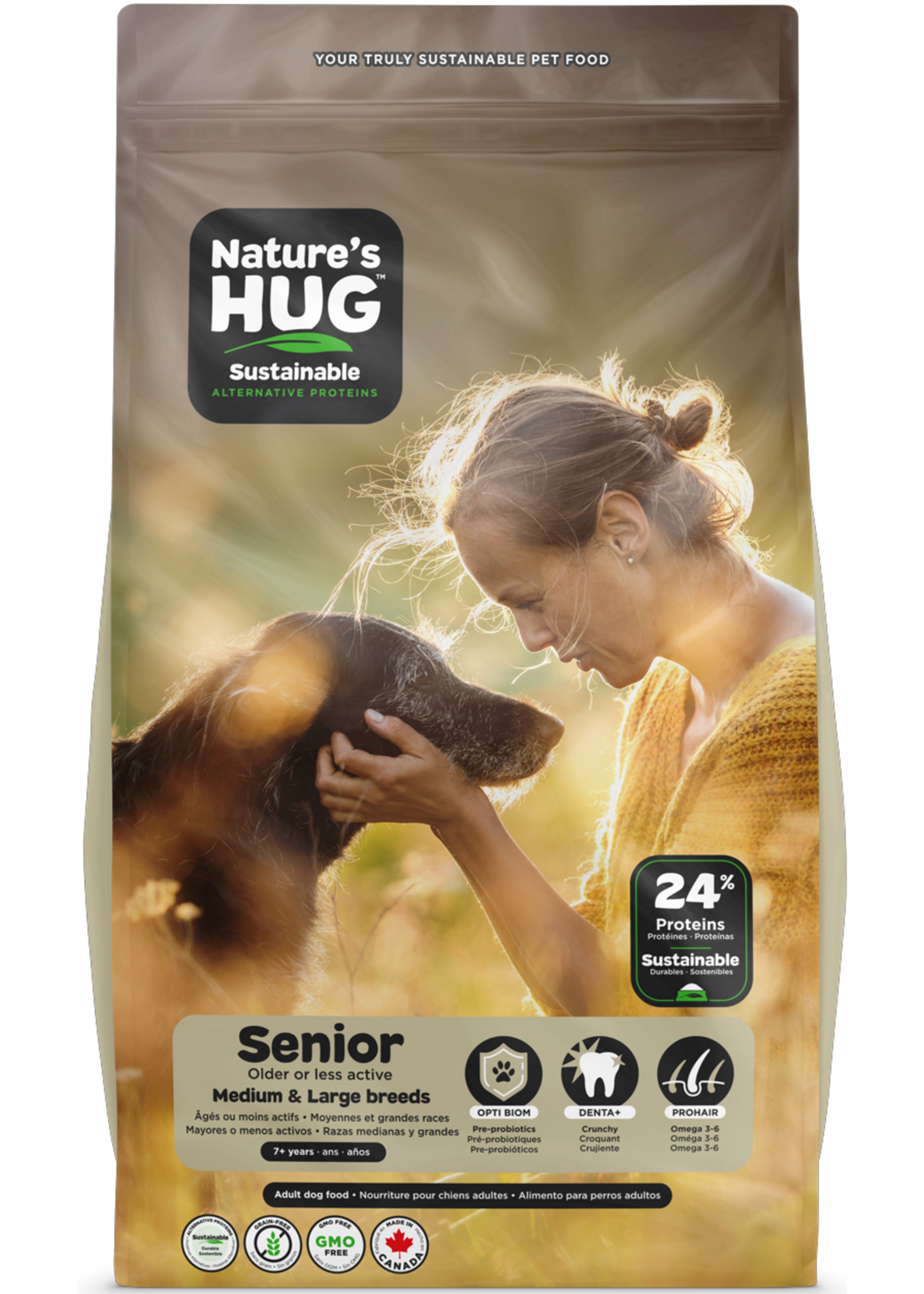 Nature's Hug Chien Senior moyenne & grande race 2,27 kg