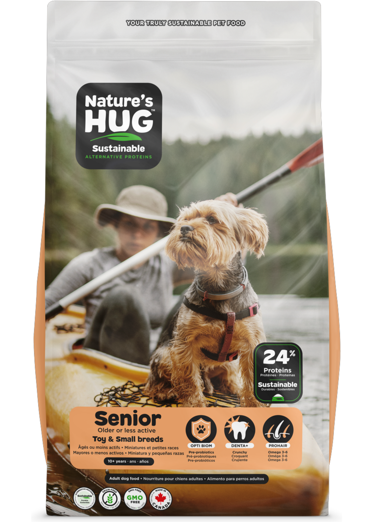 Nature's Hug chien Senior miniature & petite race 2,27 kg