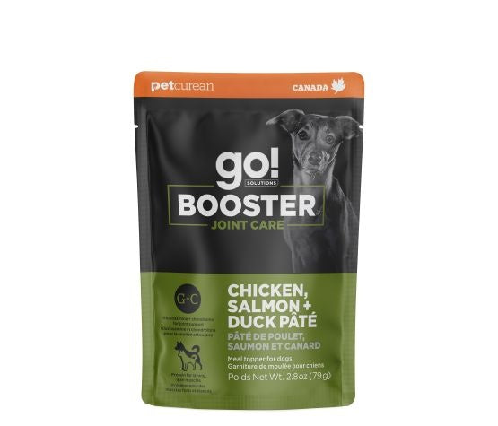 Go Booster pour chien Articulations pâté au poulet, saumon & canard 79 g