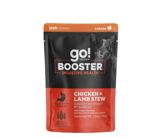 Go Booster pour chien digestion ragoût de poulet & agneau 70 g