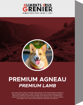 Grenier Premium Agneau 12lbs