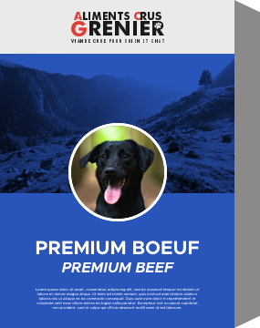 Grenier Premium Boeuf 12lbs