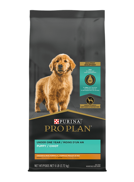 Purina Pro plan chiot poulet & riz 15.4 kg